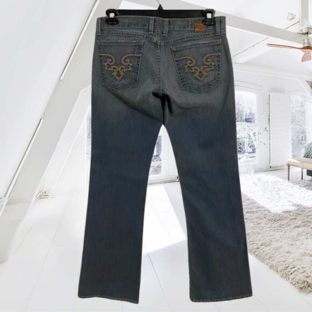 Lucky Brand Lil Melissa Bootcut Button-Fly Jeans Minimal Stretch Denim - Picture 3 of 16